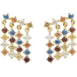Pdpaola PDPAOLA Willow Boucles d'oreilles ct. Argent AR01-293-U Femme 925 sterling silver