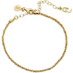 CU Jewellery Roof Plain Brace Armbånd - Guld