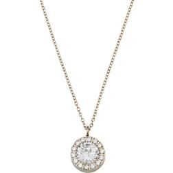 Edblad Thassos Necklace - Gold/Transparent