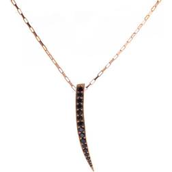 Sif Jakobs Damhalsband P1012-BK-RG (25 cm)