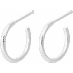 Pernille Corydon Delta Hoops - Silver