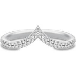 Julie Sandlau Ocean Crest ring rhodineret cz