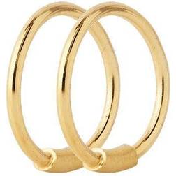 Maria Black Basic 8 Hoops - Gold