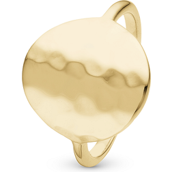 Christina Christina Panzer ring i forgyldt