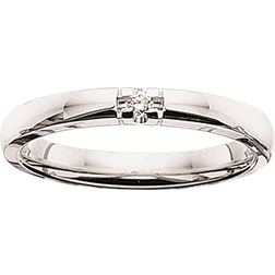 Scrouples Alliance Ring - Silver/Transparent