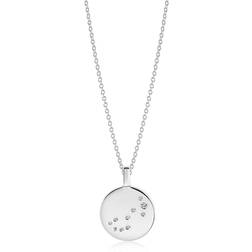 Sif Jakobs Halsband Zodiaco Skorpion med vita zirkonia