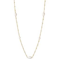 ENAMEL Copenhagen Lola Perlita Necklace - Gold/Lemone/Pearls