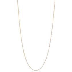 Julie Sandlau 18 Karat Øreringe med Brillanter 0,08 Carat TW