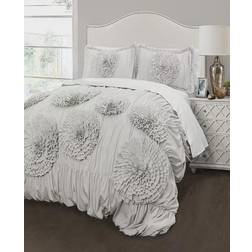 Lush Decor Serena Bedspread Grey (243.84x233.68cm)