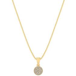 Smykkekæden Chain Necklace - Gold/Transparent