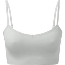 Tridri Kvinnor/Damer Melange Seamless 3D Sports Bra Lilac