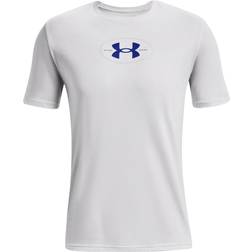 Under Armour Men's Center Chest Logo Short Sleeve T-Shirt Gray Light, Men's Athletic Performance Tops at Academy Sports Gray Light