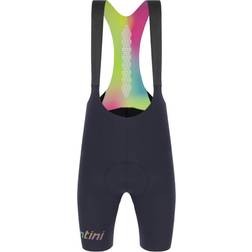 Santini Unico Bib Shorts - Salopette Ciclismo Uomo