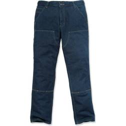 Carhartt Double Front Dungaree Jeans - Blau