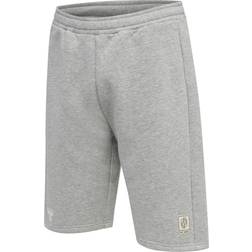 Hummel Verstellbare Taille Shorts - Graumeliert/Weiß