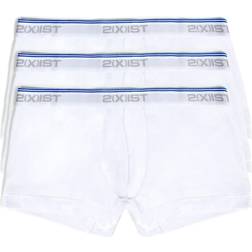 2(X)IST 3-Pack Stretch Cotton No-Show Trunks