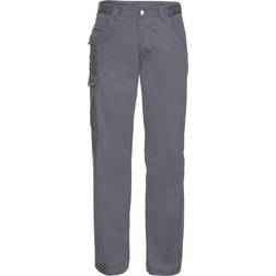 Russell Athletic Pantaloni Da Uomo In Twill Di Policotone - Grigio