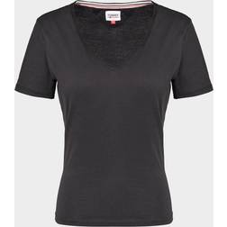 Tjw Slim Jersey V Neck - Nero