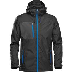 Stormtech Mens Olympia Soft Shell Jacket (Black/Azure)