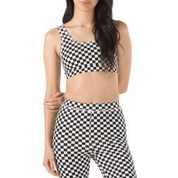 Vans Flying V Print Sports Bra Checkerboard