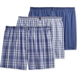 Jockey Men's 3-Pk. Woven Boxers