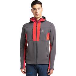 Haglöfs Herren Fleecejacke Roc Nordic Mid Hood - Gray