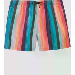 Paul Smith Artist Stripe Swim Shorts, Multi