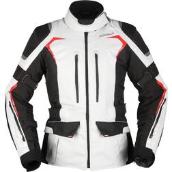 Modeka Modeka Elaya Ladies Motorcycle Textile Jacket, black-white, for Women Damen