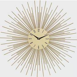 Ridge Road Décor Sunburst Wall Clock