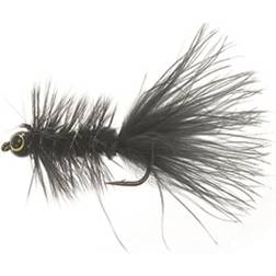 Unique Flies Dog Nobbler Black marabou Dog Nobbler Black