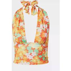 Rosemunde Barbara Kristoffersen top BK054 chanterelle print