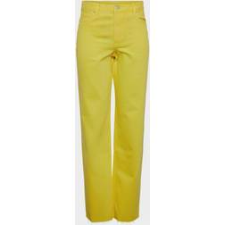 Pieces Pcmolly HW Denim Pants D2D DE Dam Jeans