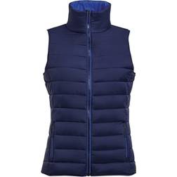 Sol's Womens/Ladies Wave Padded Water Repellent Bodywarmer/Gilet (Black)