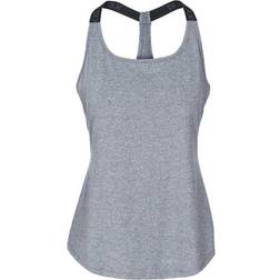 Trespass DLX Quick Dry Sleeveless Active T-shirt Women - Grey