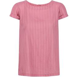Regatta Maglietta Dobby Donna T-shirt - Rosa Chiaro