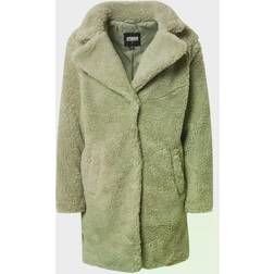 Urban Classics Oversized Sherpa Coat Tb3058 - Salvia Morbida