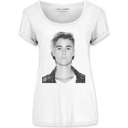 Justin Bieber Ladies Scoop Neck T-Shirt: Love Yourself (XX-Large)