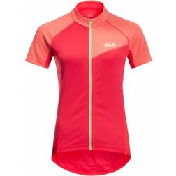 Jack Wolfskin Women's Tourer Fullzip Tee Tulip