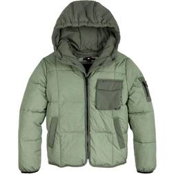 Tommy Hilfiger Detachable Hood Jacket Spring Olive cm/10