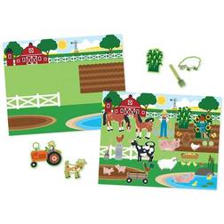 Melissa and Doug Reusable Sticker Pad Farm