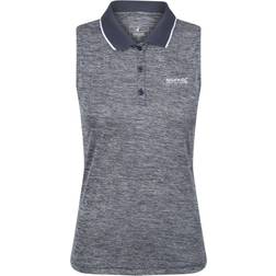 Regatta Tima II Poloshirt für Damen Ärmellos RG6845 - Marineblau