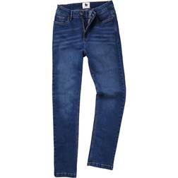 Katy Straight Jeans - Noir/Bleu