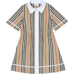 Burberry Børn Alexandra Icon Stripe Kjole Archive