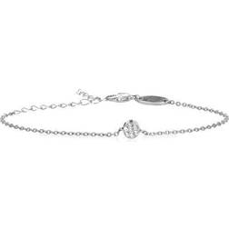 Blomdahl Brilliance Plenary Rustfri Stål Armbånd fra med Swarovski Krystaller