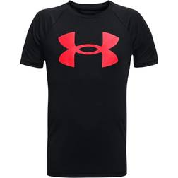 Under Armour Tech Big Logo T-Shirt Men - Black/Pink