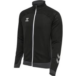 Hummel Poly Zip Jacket - Black/White