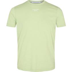 Calvin Klein Slim Organic Cotton T-shirt - Jaded Green