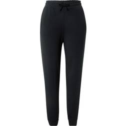 Nike Yoga Dri-FIT 7/8 Fleece Joggers Women - Black/Iron Grey