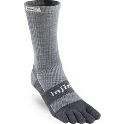 injinji Outdoor Midweight Crew NuWool - Charcoal