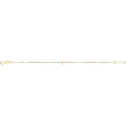 Moon & Meadow 14K Initial Chain Bracelet